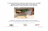 Rocket baking oven manual November - … · construction manual for the firewood saving rocket baking ovens ministry of energy and mineral development promotion of renewable energy