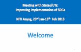 Meeting with States & UTs on SDGsc-dis.csir.res.in/Notices/SDG/NITI-Aayog_on_SDGs.pdf · • Access to bank accounts & banking outlets. ... a ah h r m a a a h h h h l a n a a m i
