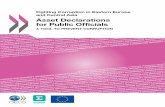 Asset Declarations for Public Officials: A Tool to … · Fighting Corruption in Eastern Europe and Central Asia Asset Declarations for Public Ofﬁ cials A TOOL TO PREVENT CORRUPTION