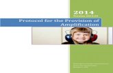 Protocol for the Provision of Amplification . - … · This Protocol addresses the provision of ... October 2007 Ontario Infant Hearing Protocol for the Provision of Amplification