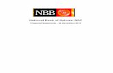 National Bank of Bahrain BSC - nbbonline.com · Notes to the Financial Statements For the year ended 31 December 2017 6 1. REPORTING ENTITY National Bank of Bahrain BSC, a …