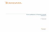 Teradata FastLoad Reference - Anatella · The product or products described in this book are licensed products of Teradata Corporation or its ... † Text in “Mainframe-Attached