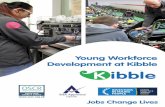 Kibble Young Workforce Development toolkit · GOOD PRACTICE AWARD GOLD INVESTOR IN YOUNG PEOPLE Kibble achieved a Gold Award for IIYP in 2015. Insurance/Health and Safety Placement