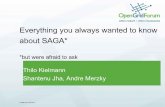 about SAGA* - Open Grid Forum · © 2007 Open Grid Forum 2 Why SAGA? • Why are there so few grid applications out there? • Is there a simple, stable, integrated and uniform high-level