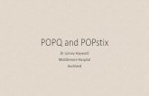 POPQ and POPstix - IUGA Meeting2015.iuga.org/wp-content/uploads/workshops/ws15_hayward.pdf · (POP-Q) system to provide a standardised method of examination and reporting. The POPQ