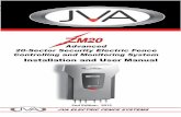 jva jva zm20 edition 2 manual outside cover - JVA … Zm20 Manual.pdf · Advanced 20-Sector Security Electric Fence Controlling and Monitoring System M20 Installation and User Manual