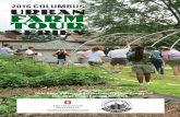 2016 COLUMBUS URBAN FARM TOUR SERIES - .The Columbus Urban Farm Tour Series is a joint project sponsored