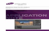 EDIUS for Final Cut Pro Editors - Grass Valley · APPLICATION NOTE EDIUS FOR FINAL CUT PRO EDITORS  2 Waiting for table of contents