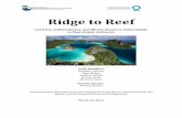 Land Use, Sedimentation, and Marine Resource Vulnerability ... · Ridge to Reef Land Use, Sedimentation, and Marine Resource Vulnerability in Raja Ampat, Indonesia Team Members: Brandon