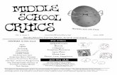 Middle School Critics - briarcliffmanorlibrary.org · Middle School Critics 3 Artemis Fowl and the Time Paradox By Eoin Colfer Critic: Lynn Minn The books Artemis Fowl are often abandoned