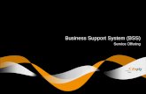 Business Support System (BSS) Service Offering - Reply · Business Support System (BSS) Service Offering. Focus Areas. BSS Focus Areas Social CRM Telco 2.0 Data Mana-gement Business