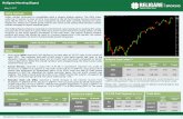 Religare Morning Digest Morning Digest May 3, 2017 Nifty Outlook VWAP (Expiry till date) Max OI (Call) Max OI (Put) NIFTY 9325 9500 9000 Indian market continued to consolidate amid