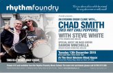  · rhvthmfoundrv be THIS IS Proudly presents... AN EVENING DRUM CLINIC WITH.. CHAD SMITH (RED HOT CHIU PEPPERS) WITH STEVE …