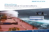 FlexGen Generator Controllers - SELCO · sharing of generators. FlexGen Generator Controllers ... • Caterpillar speed controllers ADEM and PEEC and voltage regulators CDVR