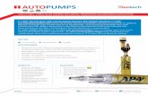 AUTOPUMPS - geotechuk.com · • Remediation pumping applications with well casings 4 inch (100mm) ... Tubing material Nylon / MDPE Nylon / MDPE Nylon / MDPE Nylon / MDPE Sizes ...