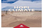 HOPI CLIMATE - climas.arizona.edu · Data from two long-term weather stations on and around the Hopi Reservation allow for a closer examination at what types of climate extremes may