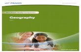 Geography - ETS Home · geography teachers must have to support student’s learning in the content areas. ... weather and climate 1. Temperature 2. Precipitation 3. Absolute and