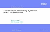 The Data Link Processing System in Multi-Link Operations · The Data Link Processing System in Multi-Link ... 1989 1994 1996 2001 2004 ... Data forwarding recognised air and surface