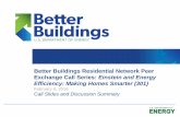 Better Buildings Residential Network Peer Exchange … · Utility Grid Management Opportunities ... Load Balancing Load Shedding ... Better Buildings Residential Network Peer Exchange