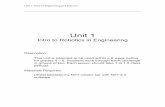 Unit1 1 10 - Tufts Universitysites.tufts.edu/.../files/2013/06/Introduction-to-Robotics.pdf · Unit 1: Intro to Engineering and Robotics ii ... • Project Worksheets. • A Chair