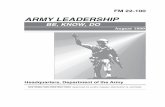 cgsc 3.vp:CorelVentura 7tsg3.us/tnsg_lib/unit_dig_lib/fm22_100/toc.pdf · CHAPTER 2 THE LEADER AND LEADERSHIP: ... Changing a Unit Climate—The New Squad Leader ... The 505th Parachute