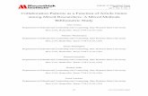 Collaboration Patterns as a Function of Article Genre ... · Collaboration Patterns as a Function of Article Genre among Mixed Researchers: ... in empirical research articles ...