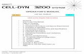 Abbott Cell-Dyn 3200 Operator's Manual (Nov. 1997) · viii CELL-DYN® 3200 Operator’s Manual 9140181B — November 1997 Manual Construction The physical construction of the manual