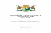 The Mpumalanga Economic Development Growth .THE MPUMALANGA ECONOMIC GROWTH AND DEVELOPMENT PATH