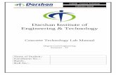 Darshan Institute of Engineering & Technology · Aggregates 6 Particle size ... 8 Flakiness index and Elongation index 15 9 Aggregate Impact value 18 10 Aggregate Crushing value 21