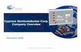 Cypress Semiconductor Corp. Company Overviewdlm.cypress.com.edgesuite.net/akdlm/downloadmanager/documents... · Cypress Semiconductor Corp. Company Overview ... New Turbo-MTP ™