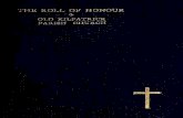 The roll of honour of Old Kilpatrick Parish Church 1914 … · THE ROLLOFHONOUR OF OldKilpatrickParishChurch 1914-1919 PrintedforPrivateCirculationby ROBERTMACLEHOSE&CO.LTD. UniversityPress,Anniesland,