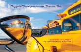 SuffolkTransportationService,Inc. · SuffolkTransportationService,Inc. ... Suffolk Transportation Service, Inc. has come a long way in ... Hundreds of buses sit ready to head out