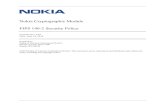 Nokia Crypto Module Security Policy - NIST Computer ... · Nokia Cryptographic Module FIPS 140-2 Security Policy 3 ... • NetCloud OS 6 with Linux kernel 3.14 on ARM Cortex-A7 running