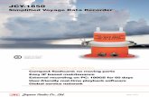 Simplified Voyage Data Recorder - Polar Marine JCY-1850.pdf · JCY-1850 S-VDR – the most reliable S-VDR i ... The simplified voyage data recorder is connected to various global
