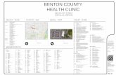 BENTON COUNTY HEALTH CLINIC · transformer top of paving top of steel ... fire extinguisher cabinet ... insulated finish system fluorescent foot or feet gypsum wall board