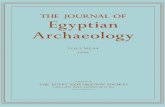 THE JOURNAL OF Egyptian Archaeology - Giza … · THE JOURNAL OF Egyptian Archaeology VOLUME 84 ... R. B. PARKINSON, The Tale of Sinuhe and Other Egyptian Poems, ... Catalog of Portrait