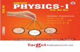 01 Circular Motion - targetpublications.org · Physics – I STD. XII Sci. ... A book affects eternity; one can never tell where its influence stops. Best of luck to all the aspirants!