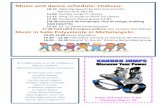 Music and dance schedule : Château - uccleparents.org · n°3 Book Sale - to benefit the ... FAIRYLAND Chateau -entrance side: playground Fabiola ... cantine élèves/pupils restaurant