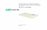 Release 1.0 User's Guide - NCR Corporation · NCR 5932-6xxx PS/2 104-Key Programmable POS Keyboard Release 1.0 User's Guide 2 B005-0000-1569 Issue A