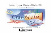 Learning GravoStyle’98 - e, Engraving · Braille Drivers for ... Note: Both the plate size and margins can be manually changed after plate definition by ... New Hermes GravoStyle’98