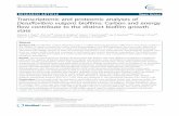 Transcriptomic and proteomic analyses of Desulfovibrio vulgaris ...ieg.ou.edu/publication/PDF/Clark et al 2012 DvH biofilms BMC... · Transcriptomic and proteomic analyses of Desulfovibrio