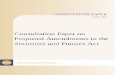 Consultation Paper on Proposed Amendments to …/media/MAS/News and Publications/Consultation... · consultation paper on proposed amendments to the feb 2015 securities and futures