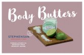 FORMULATIONS TO DEVELOP YOUR PRODUCT … · In this formulations booklet, ... Stephenson Personal Care Body Butter Base 2. ... of Cosmetic Science have shown