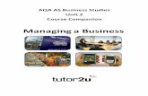 AQA AS Business Studies Unit 2 Course Companionstmbusiness.weebly.com/.../aqa_as_business_unit_2_course_comp… · AQA AS Business Studies Unit 2 Course Companion . ... AQA AS Business