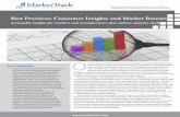 Best Practices: Consumer Insights and Market Research ·  Market rack Best ractice eries Best Practices: Consumer Insights and Market Research Actionable insights for …