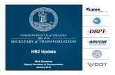 CTB - 2016 January - HB2 update - ND.pptx [Read-Only] · HB2 system according to the HB2 legislative requirements and according to supporting policy documents that have been developed