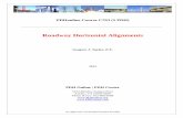 Roadway Horizontal Alignments - .Roadway Horizontal Alignments ... standard or rule. ... superelevation