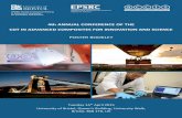 4th ANNUAL CONFERENCE OF THE CDT IN ADVANCED COMPOSITES ... · CDT IN ADVANCED COMPOSITES FOR INNOVATION AND ... 3D shapes using ... in fibre reinforced polymer composites during