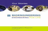 Our Stories - Bioengineering BioE highlights... · The 2017 Illinois Bioengineering Annual Report informs alumni, industry partners, peers, friends, our faculty/students/staff, and