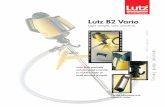 Lutz B2 Vario tasks · C M Y CM MY CY CMY K Lutz B2 Vario Light weight, safe, practical. For challenging tasks Strong pump solutions New: With gradually variable speed controller